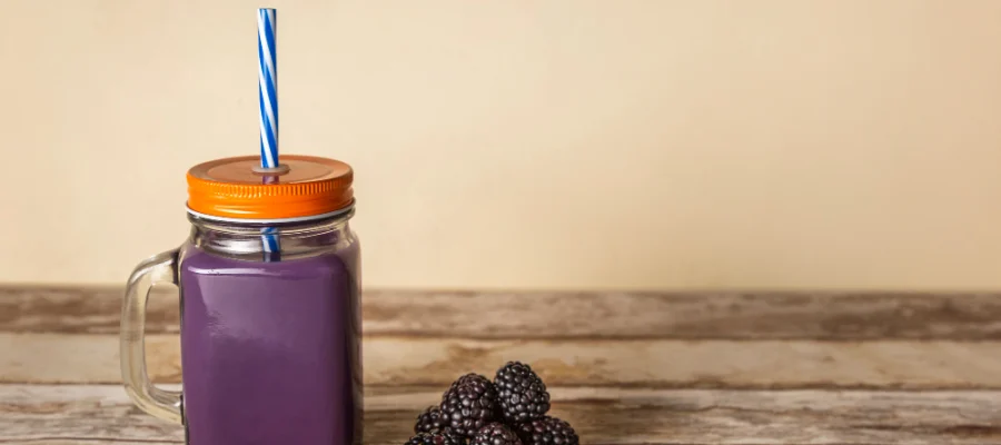 No,1 Fresh And Dazzling Blueberry Smoothie
